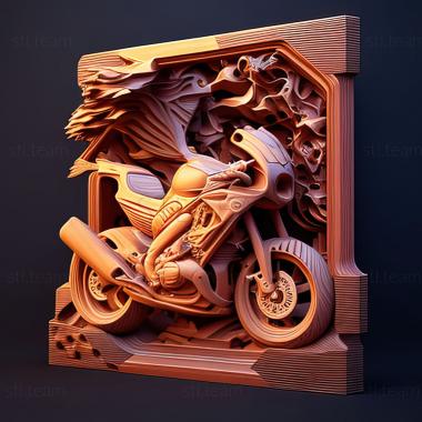 3D модель Honda MSX125 (STL)